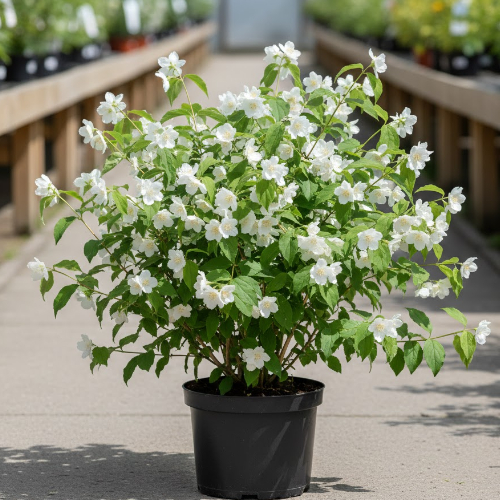 Чубушник пушистый Шнеештурм купить