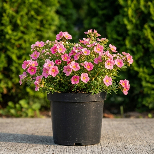 Лапчатка кустарниковая Пинк Парадайз купить