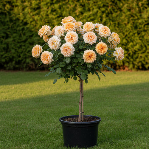 Роза штамбовая Абигалие купить