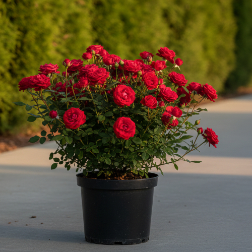 Роза миниатюрная Red Eden Rose mini купить