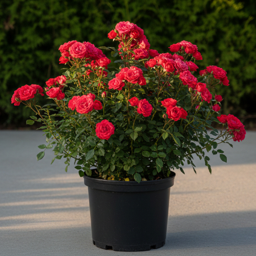 Роза миниатюрная Ред Фейри купить