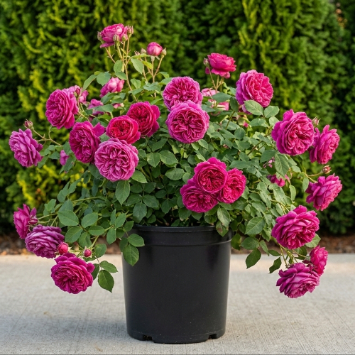 Роза повторноцветущая Mme Isaac Pereire купить