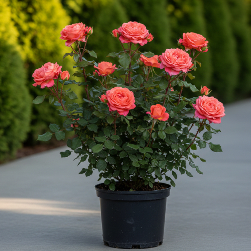 Роза парковая и Альпийская Корал Доун купить