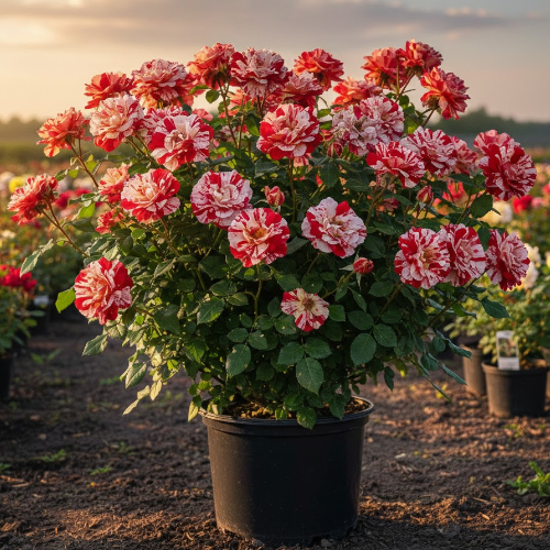 Роза чайно-гибридная Папагено купить